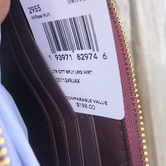 **LAST ONE**Coach Butterfly Wristlet - Picture 7 of 8